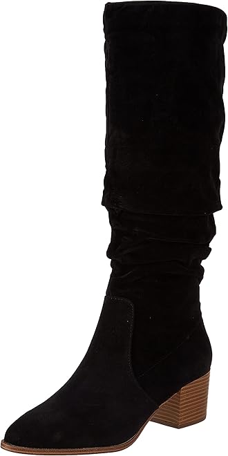 Women's Tall Block Heel Knee High Boots