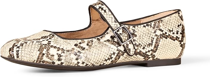 Women's Velvet Mary Jane Ballet Flat with Buckle Strap