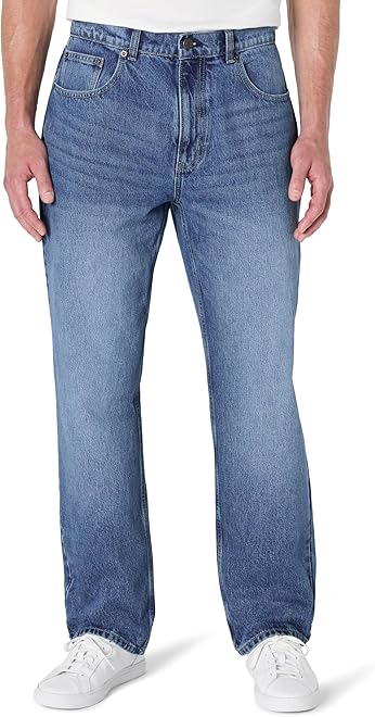 Men's Rigid Loose Fit Jeans